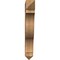 Ekena Millwork Funston Arts & Crafts Rough Sawn Bracket, Western Red Cedar, 6"W x 38"D x 42"H BKT06X38X42FST03RWR - alternate 3